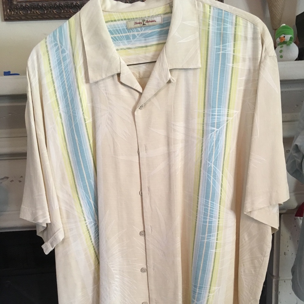 Tommy Bahama Silk Camp Shirt XXL💙